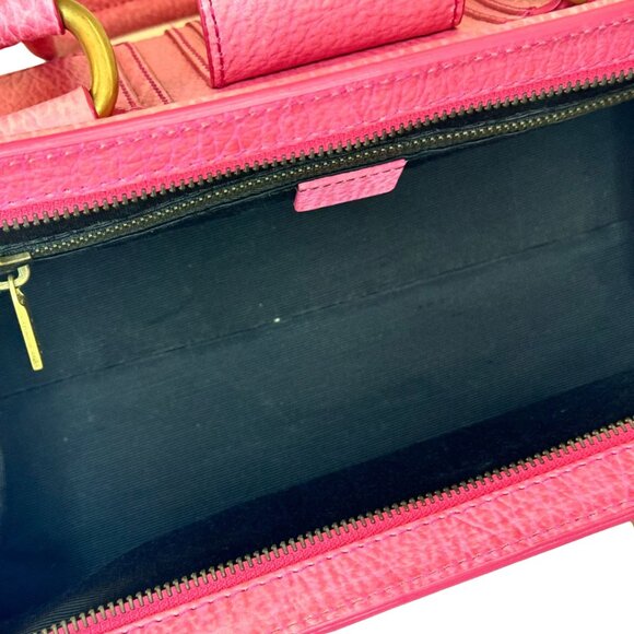 CELINE Ella Frame, Pink Leather - Picture 4 of 12